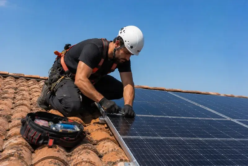 Maintenance et monitoring de panneaux solaires à Moulayrès