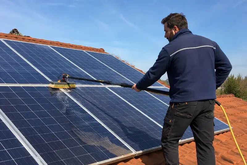Nettoyage et entretien de panneaux solaires à Moulayrès